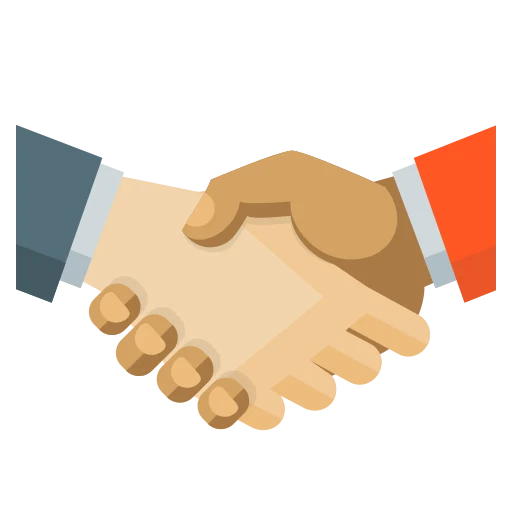 Partnership Handshake - Mediknocx Medical Billing Success Partnership handshake illustration